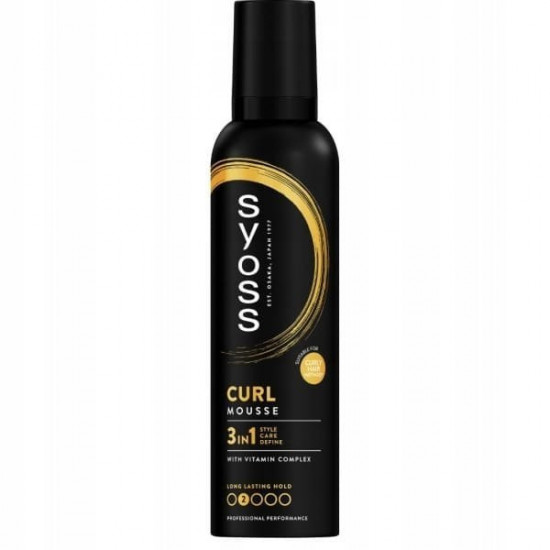 Syoss Penové tužidlo 3in1 Curl 2 250ml