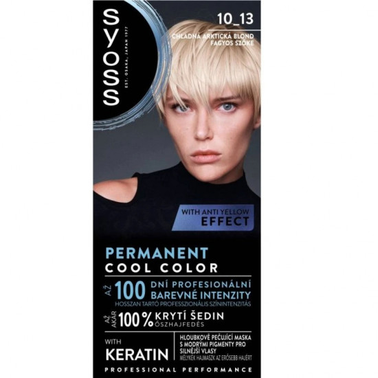 SYOSS Permanent Cool Color 10-13 Arktická blond