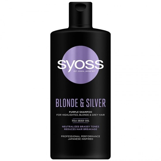 SYOSS Šampón - Blonde & Silver Purple 440ml SYOSS Šampón - Blonde & Silver Purple 440ml