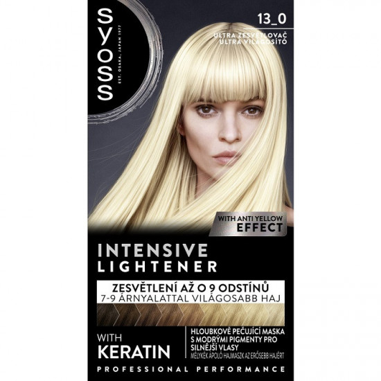 SYOSS Ultra Zosvetlovač 13_0 Zosvetlenie až o 9 odtieňov