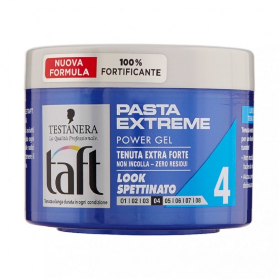 TAFT Gél na vlasy 4 Pasta extreme 200ml TAFT Gél na vlasy 4 Pasta extreme 200ml