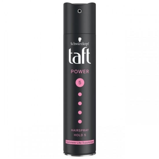 TAFT Cashmere Touch Power Lak na suché a poškodené vlasy 250ml TAFT Cashmere Touch Power Lak na suché a poškodené vlasy 250ml