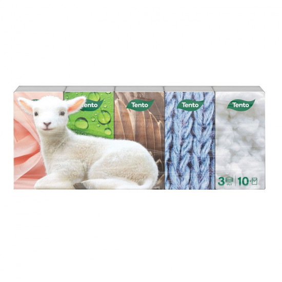 Tento Papierové vreckovky Style 10x10ks