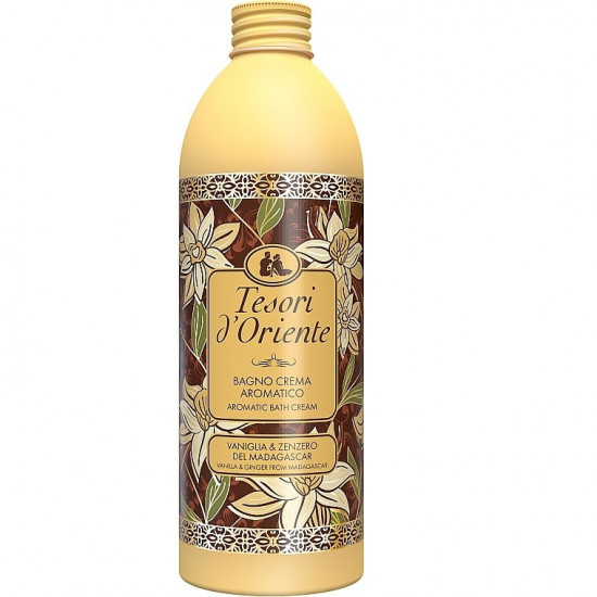TESORI D-ORIENTE Pena do kúpeľa - Vaniglia e zenzero del Madagascar 500ml