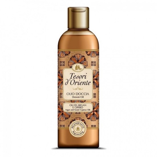 TESORI D-ORIENTE Sprchový olej - Argan and Sweet Cyperus 250ml TESORI D-ORIENTE Sprchový olej - Argan and Sweet Cyperus 250ml