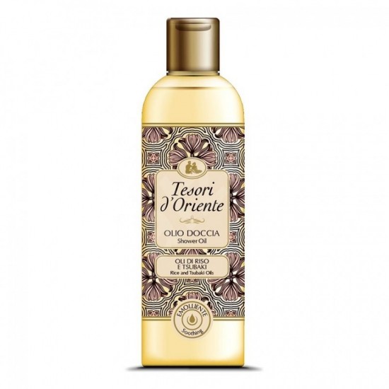 TESORI D-ORIENTE Sprchový olej - Rise and Tsubaki Oils 250ml