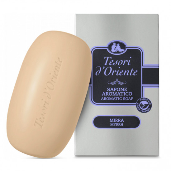 TESORI D-ORIENTE Tuhé mydlo - Mirra - Myrrh 125g TESORI D-ORIENTE Tuhé mydlo - Mirra - Myrrh 125g