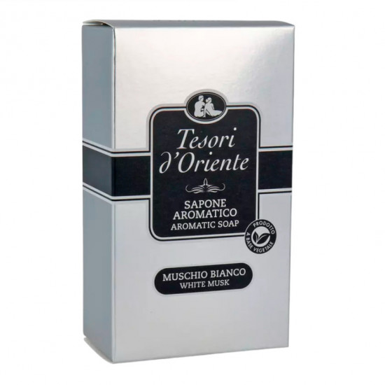 TESORI D-ORIENTE Tuhé mydlo - Muschio Bianco 125g