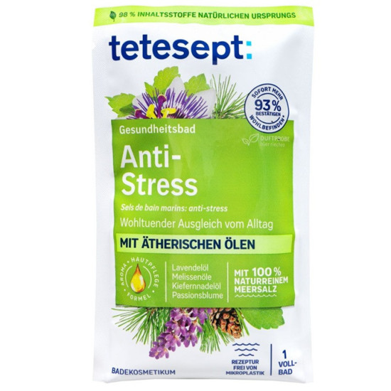 tetesept Soľ do kúpeľa - Anti Stress 80g tetesept Soľ do kúpeľa - Anti Stress 80g