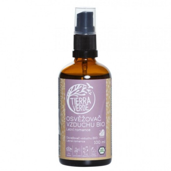 TIERRA VERDE Osviežovač vzduchu BIO 100ml (fľaštička) - Letná romanca
