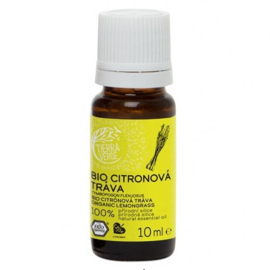 TIERRA VERDE Silica BIO 10ml Citrónová tráva TIERRA VERDE Silica BIO 10ml Citrónová tráva
