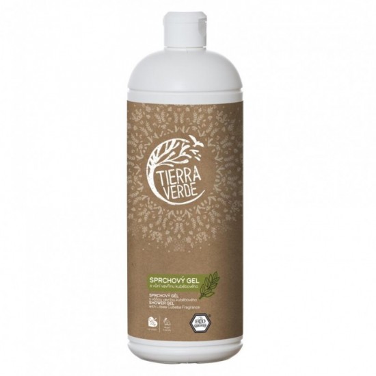 TIERRA VERDE Sprchovací gél 1l (fľaša) - Vavrín kubébový TIERRA VERDE Sprchovací gél 1l (fľaša) - Vavrín kubébový