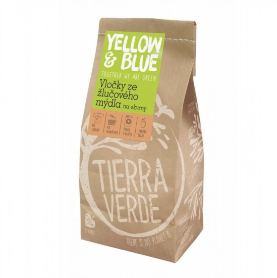 TIERRA VERDE Vločky zo žlčového mydla na škvrny vrecko 400g TIERRA VERDE Vločky zo žlčového mydla na škvrny vrecko 400g