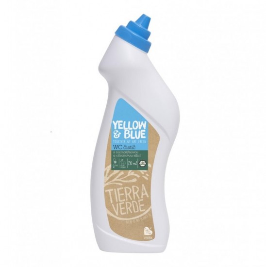 TIERRA VERDE WC čistič 750ml (fľaša) Rozmarín a citrón TIERRA VERDE WC čistič 750ml (fľaša) Rozmarín a citrón