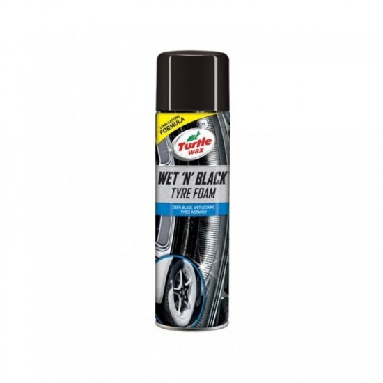 TURTLE WAX Wetn Black Tyre Foam 500ml