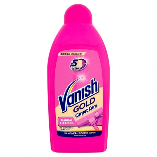 VANISH Gold na koberce pre ručné čistenie 500ml