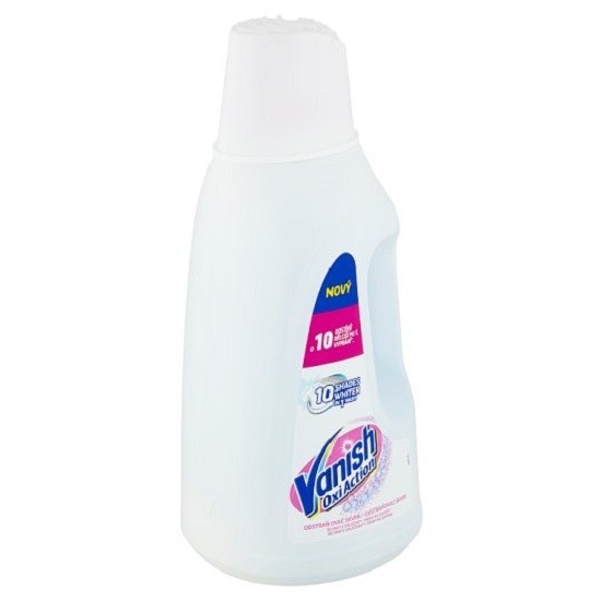 Vanish Oxi Action 1L White - tekutý odstraňovač škvŕn