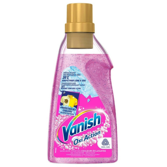 Vanish tekutý odstraňovač škvŕn Oxi Action Pink Gold 1500ml