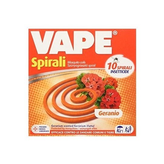 VAPE Špirála proti komárom 10ks Muškát VAPE Špirála proti komárom 10ks Muškát