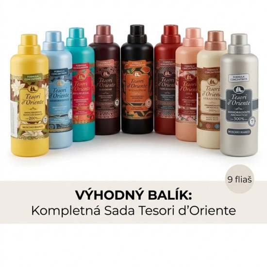 VÝHODNÁ SADA TESORI D-ORIENTE 9x Aviváž 760ml 38 PD VÝHODNÁ SADA TESORI D-ORIENTE 9x Aviváž 760ml 38 PD