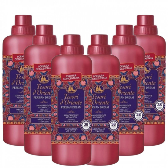 VÝHODNÁ SADA 6x TESORI D-ORIENTE Aviváž - Persian Dream 760ml, 38 praní VÝHODNÁ SADA 6x TESORI D-ORIENTE Aviváž - Persian Dream 760ml, 38 praní