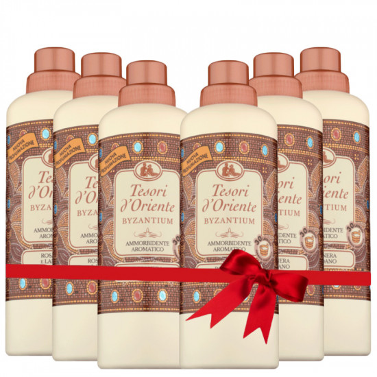 VÝHODNÁ SADA 6x TESORI D-ORIENTE Aviváž - Rosa nera e Labdano 760ml, 38 praní VÝHODNÁ SADA 6x TESORI D-ORIENTE Aviváž - Rosa nera e Labdano 760ml, 38 praní