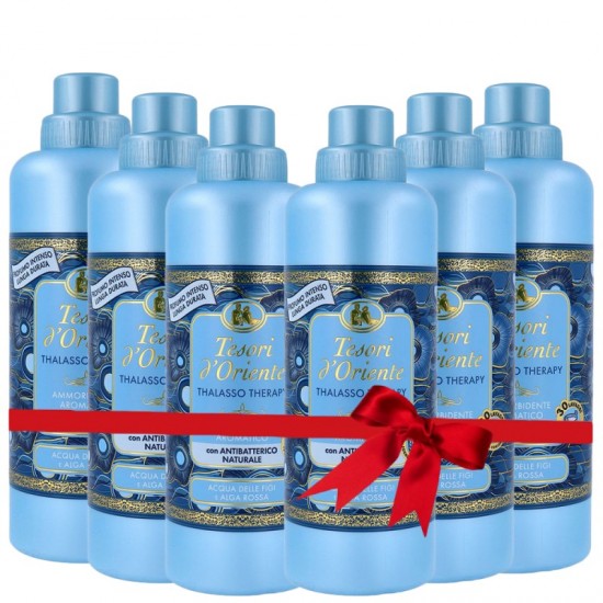 VÝHODNÁ SADA 6x TESORI D-ORIENTE Aviváž - Thalasso Therapy 760ml, 38 praní VÝHODNÁ SADA 6x TESORI D-ORIENTE Aviváž - Thalasso Therapy 760ml, 38 praní