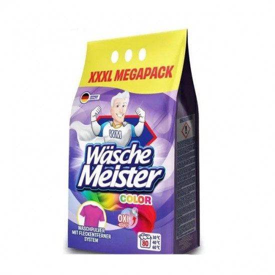 WÄSCHE MEISTER Prací prášok Color 6kg - 80 praní WÄSCHE MEISTER Prací prášok Color 6kg - 80 praní