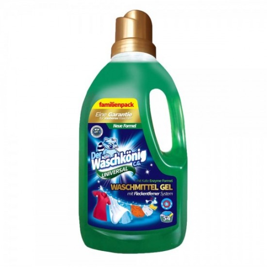 WASCHKÖNIG Prací gél - Universal 1,625L, 54 praní