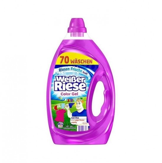 WEISSER RIESE Prací gél 3,5L Color 70 praní WEISSER RIESE Prací gél 3,5L Color 70 praní