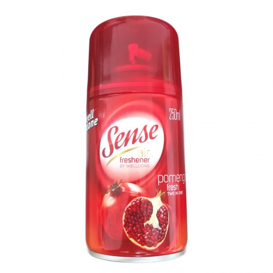 WELL DONE Osviežovač vzduchu náplň Sense Air Pomegranate 250ml WELL DONE Osviežovač vzduchu náplň Sense Air Pomegranate 250ml