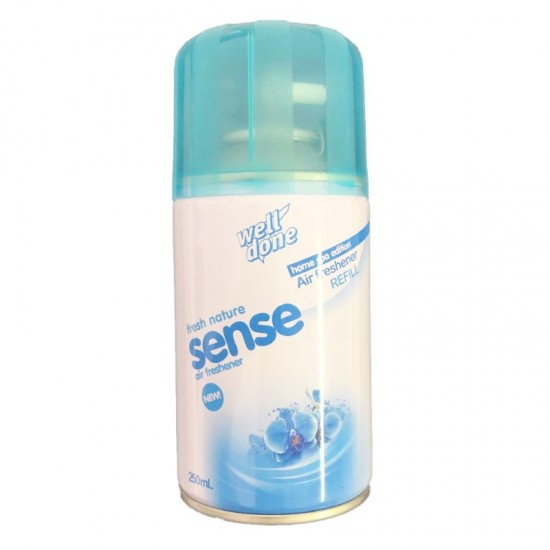 WELL DONE Osviežovač vzduchu náplň Sense Fresh nature 250ml