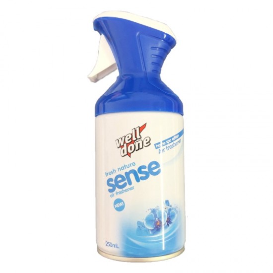 WELL DONE Osviežovač vzduchu Sense Fresh nature 250ml WELL DONE Osviežovač vzduchu Sense Fresh nature 250ml