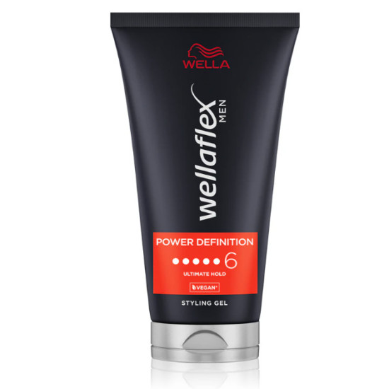 Wellaflex men gél na vlasy Power Definition Ultimate hold 6 150ml Wellaflex men gél na vlasy Power Definition Ultimate hold 6 150ml