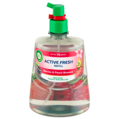 AIR WICK Active Fresh náplň do difuzéra na vodnej báze Berries & Peach Blossom 228ml