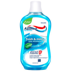 Aquafresh Ústna voda Fresh & Minty 500ml
