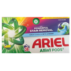 Ariel pods Allin1 38ks Color +  Ecoclic Box