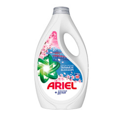 Ariel prací gél 1800ml +Touch of Lenor Japanese Blossom 40 praní