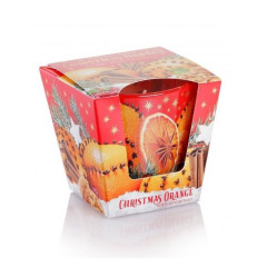 BARTEK CANDLES Vonná sviečka Christmas Orange 115g Klinček