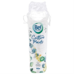 Bel kozmetické tampóny 100% Cotton 80ks