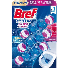 Bref Color Activ Auto 3x50g Flower - modré sfarbenie vody