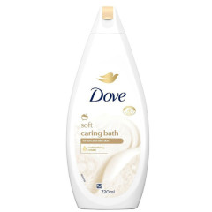 Dove Sprchový gél Soft Caring bath 720ml