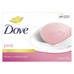 Dove Tuhé mydlo Pink 135g