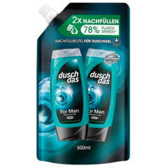 duschdas Sprchový gél For Men náhradná náplň 500ml