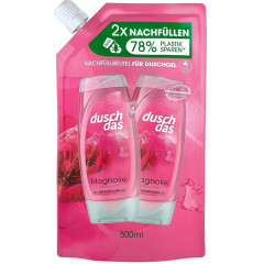 duschdas Sprchový gél Magnolie náhradná náplň 500ml