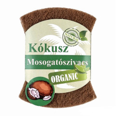 ECO NATURAL Prírodná kuchynská špongia z kokosového vlákna 2ks