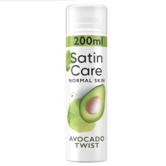 Gillette Satin Care gél na holenie Avocado twist 200ml