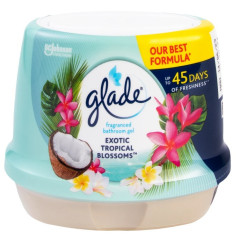 GLADE Gélový osviežovač vzduchu Exotic Tropical Blossoms 180g