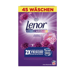 Lenor prací prášok 2250g Color - Amethyst, 45 praní