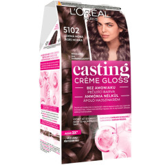 LOREAL Casting farba na vlasy 5102 Ľadová moka